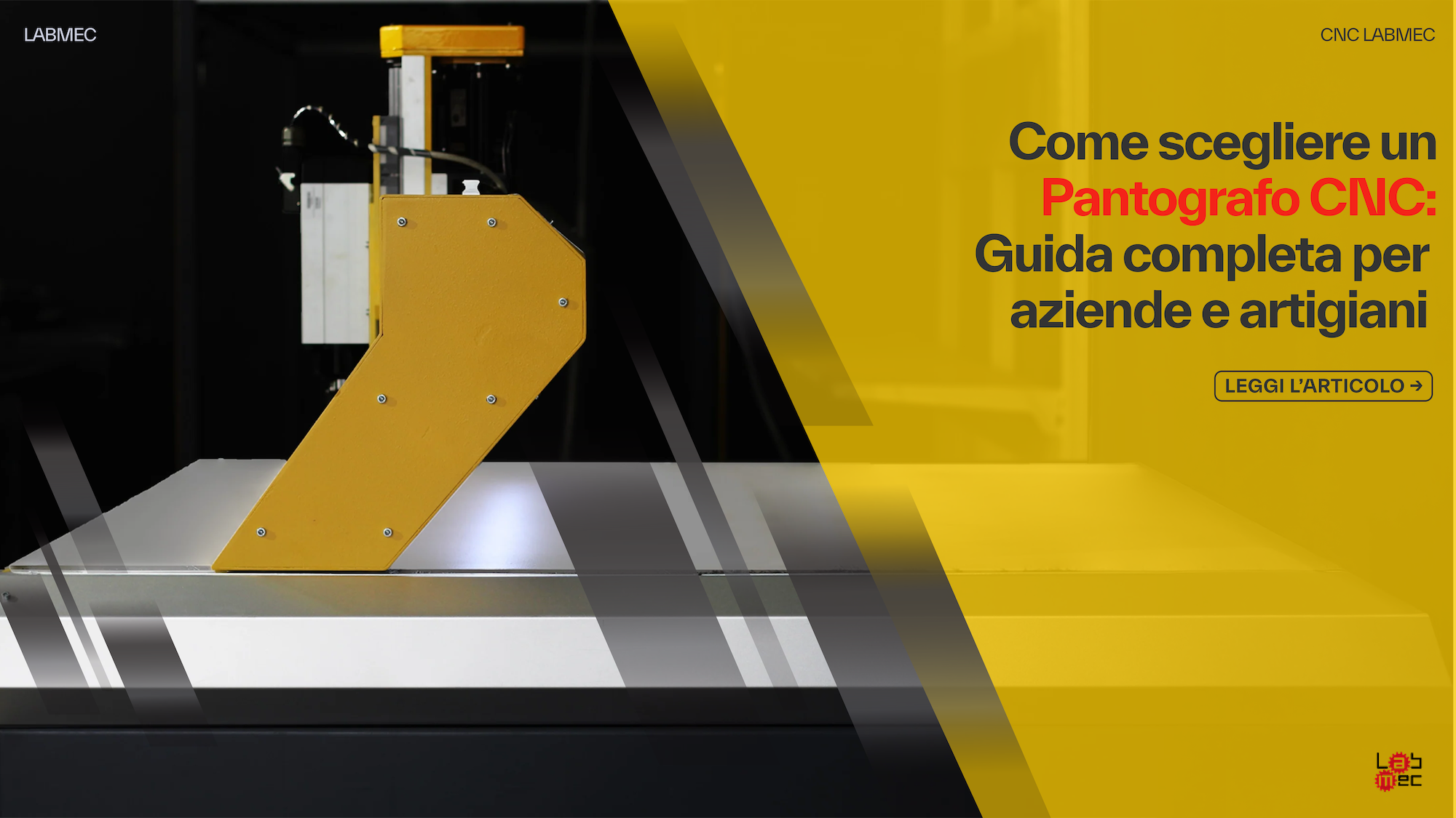 Copertina Articolo: Come scegliere un Pantografo CNC: Guida completa per aziende e artigiani
