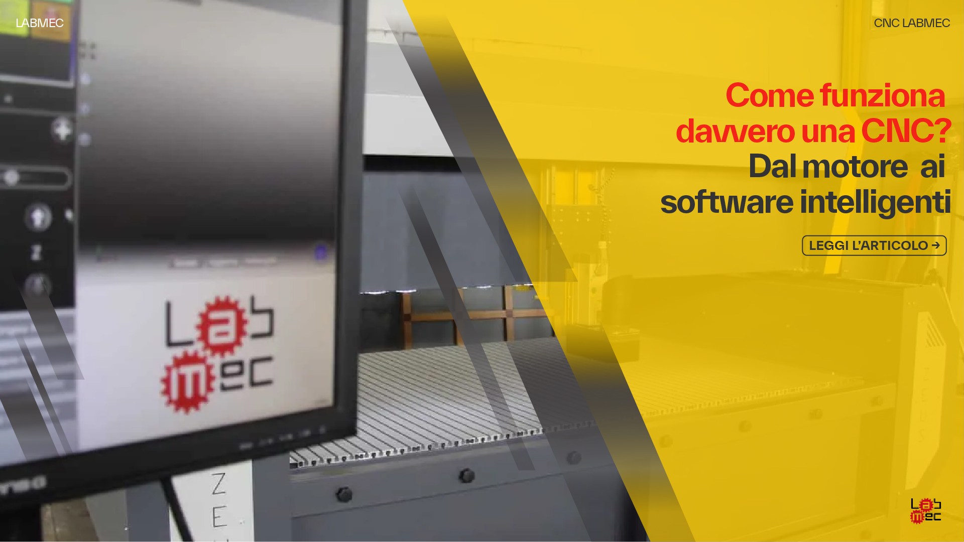 Copertina Articolo: Come funziona davvero una CNC? Dal motore ai software intelligenti