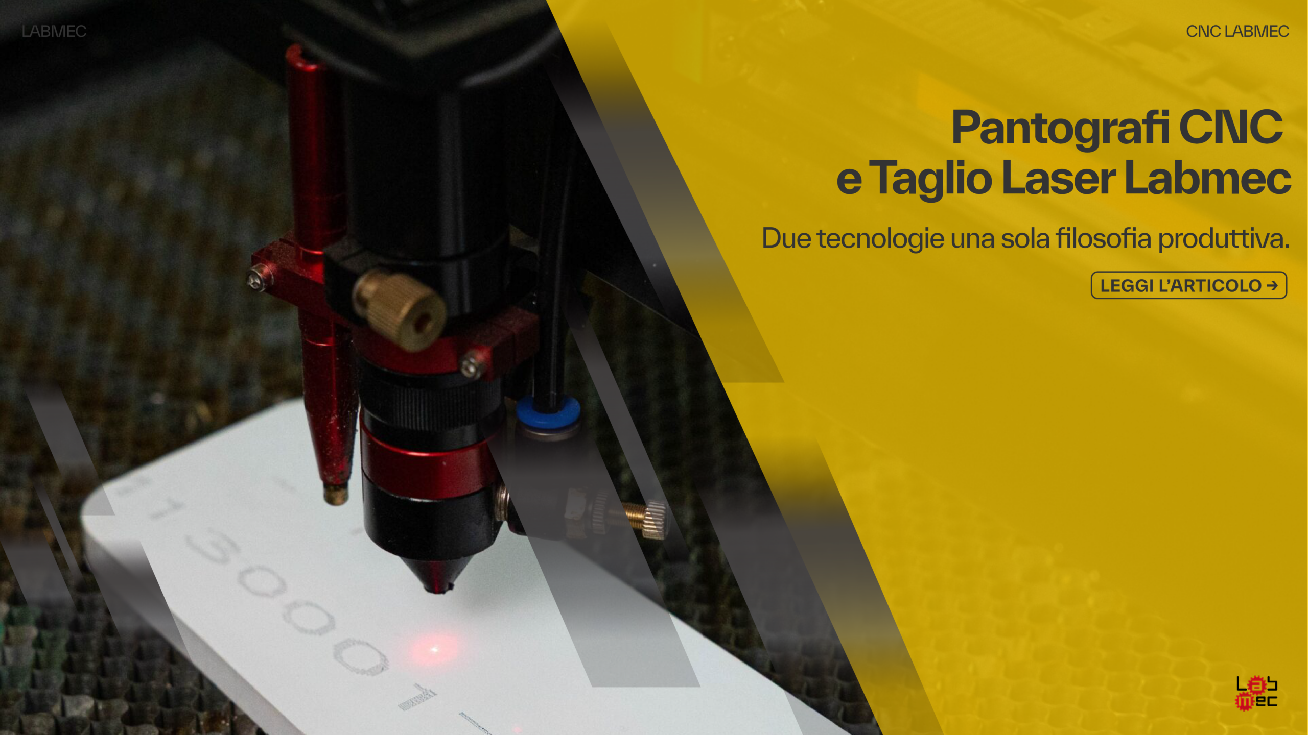 COpertina Pantografi CNC e taglio laser Labmec: due tecnologie, una sola filosofia produttiva