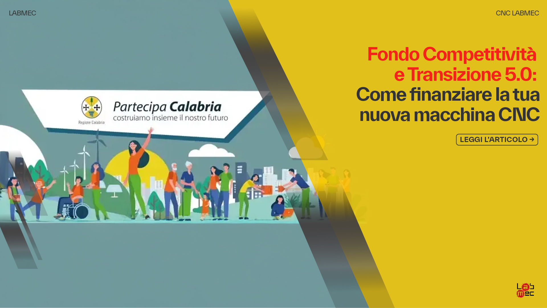 Copertina Articolo: Fondo Competitività e Transizione 5.0: Come finanziare la tua nuova macchina CNC