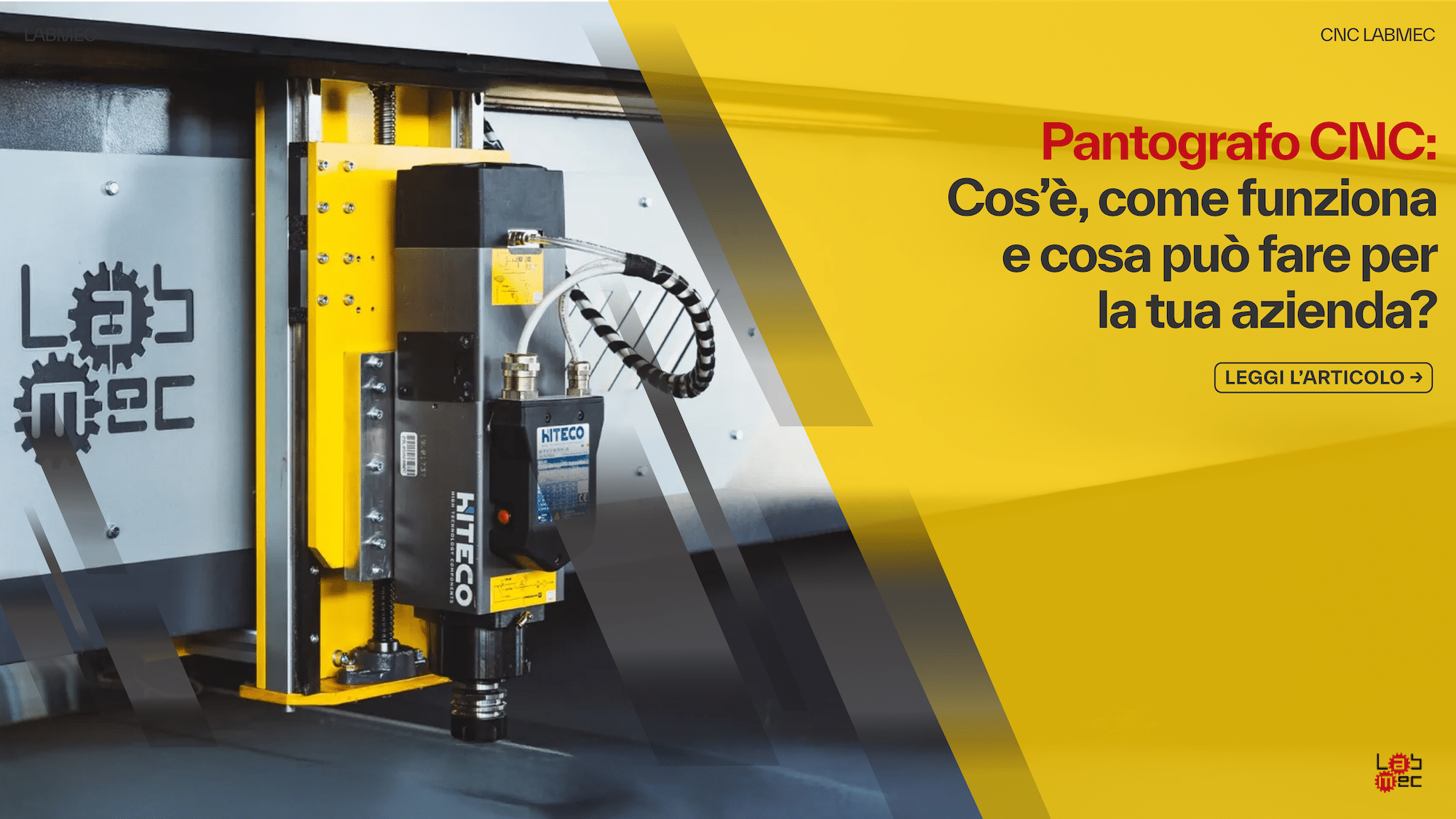 Copertina Articolo: Pantografo CNC: cos’è, come funziona e cosa può fare per la tua azienda