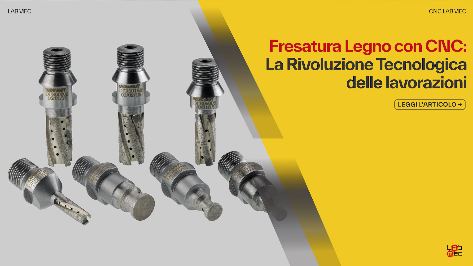 Copertina Articolo: Fresatura Legno con CNC: La Rivoluzione Tecnologica delle Lavorazioni