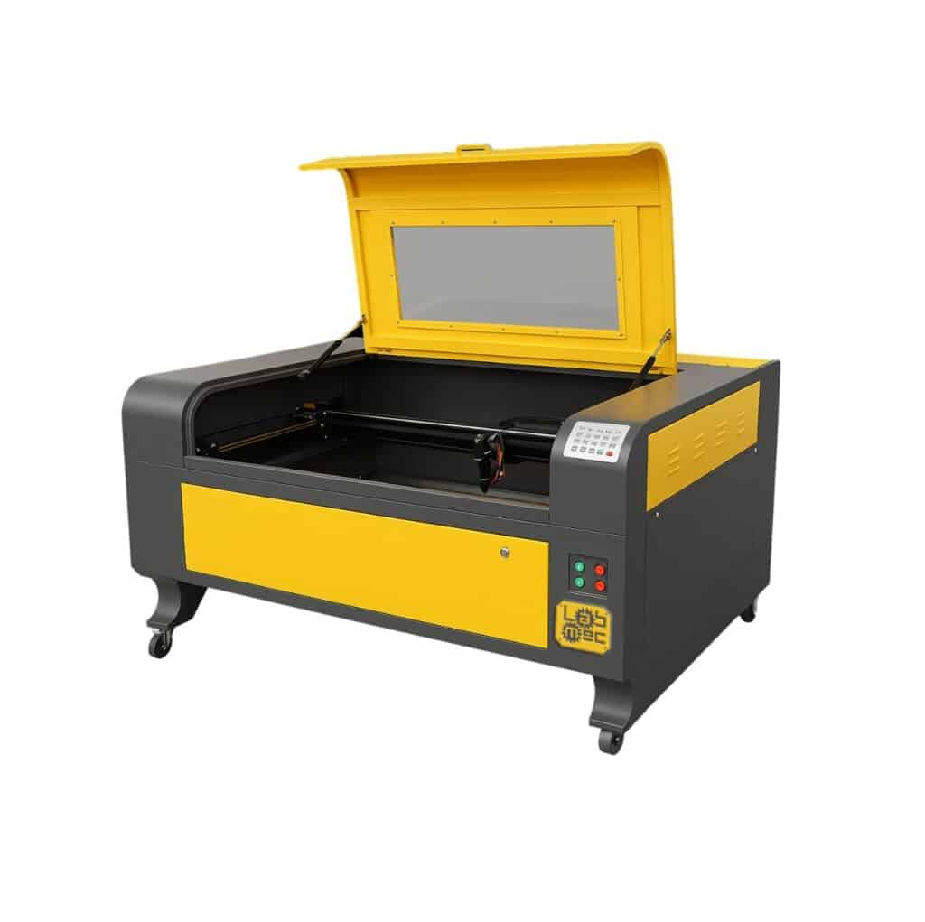 Macchina taglio laser Prometeo LabMec installata laboratorio Istituto Giordani-Striano Napoli