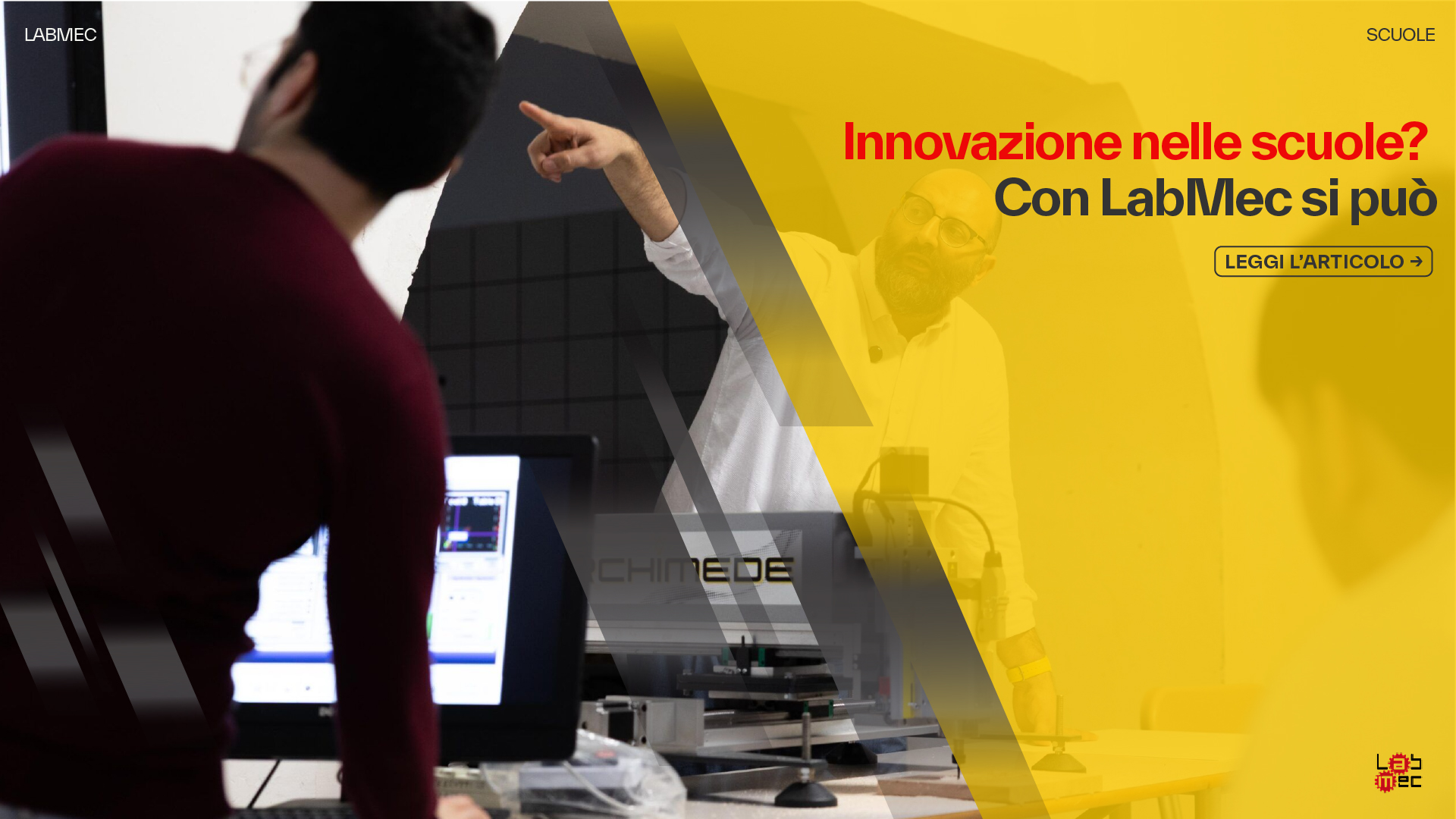 Copertina Articolo: Innovazione nelle scuole? Con LabMec si può