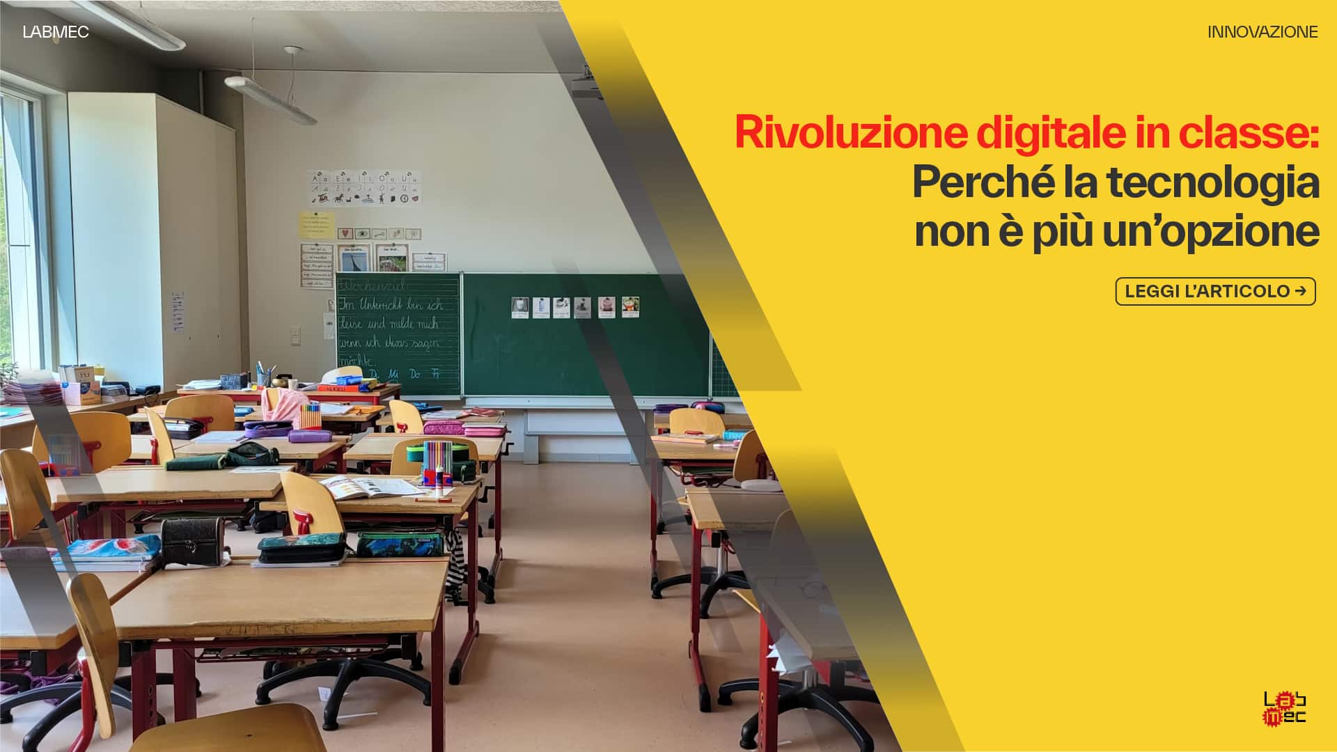 Copertina Articolo: La Rivoluzione Digitale in Classe: Perché la Tecnologia Non è Più Un'Opzione