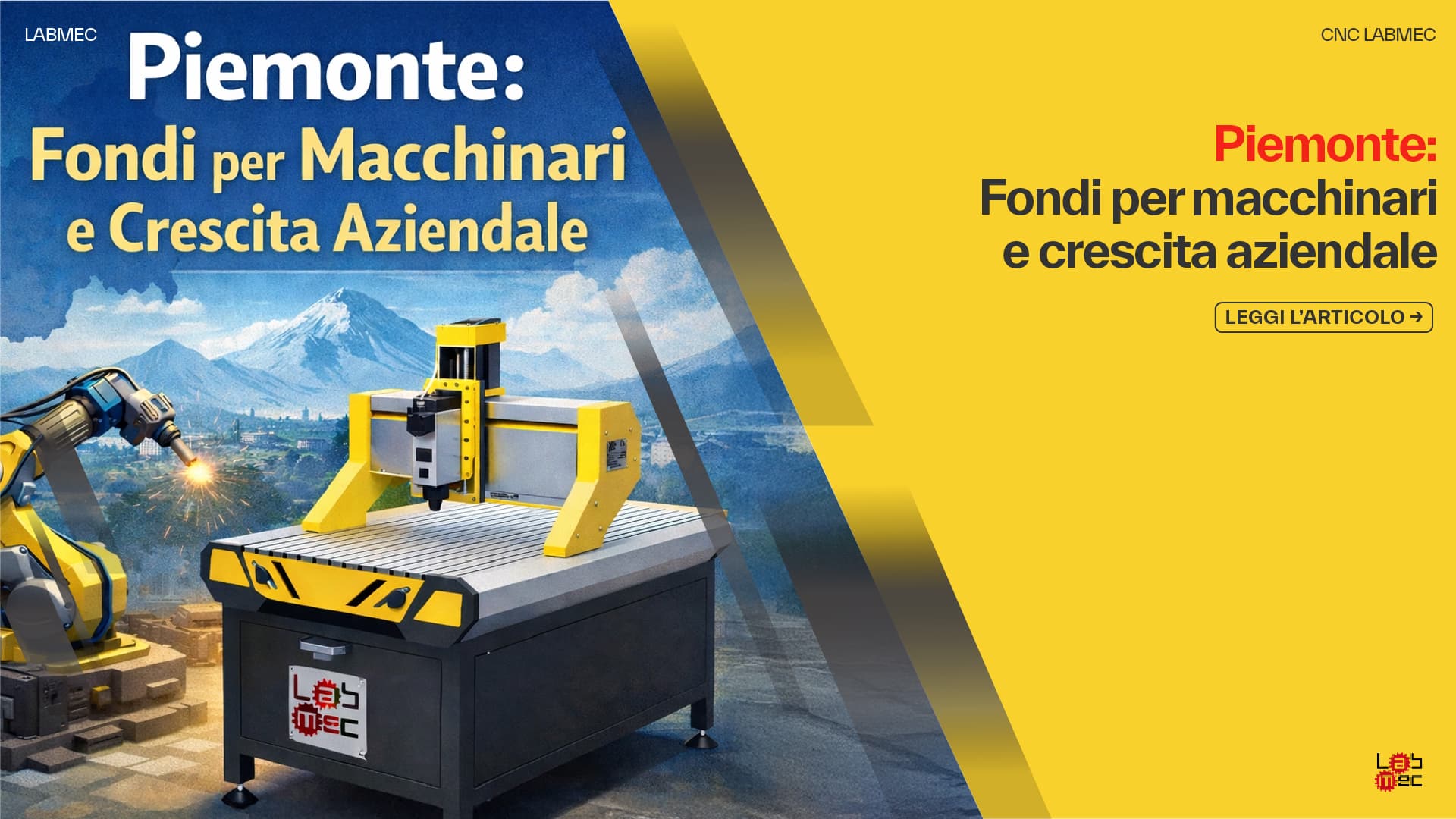 Copertina Articolo: Piemonte: fondi per macchinari e crescita aziendale