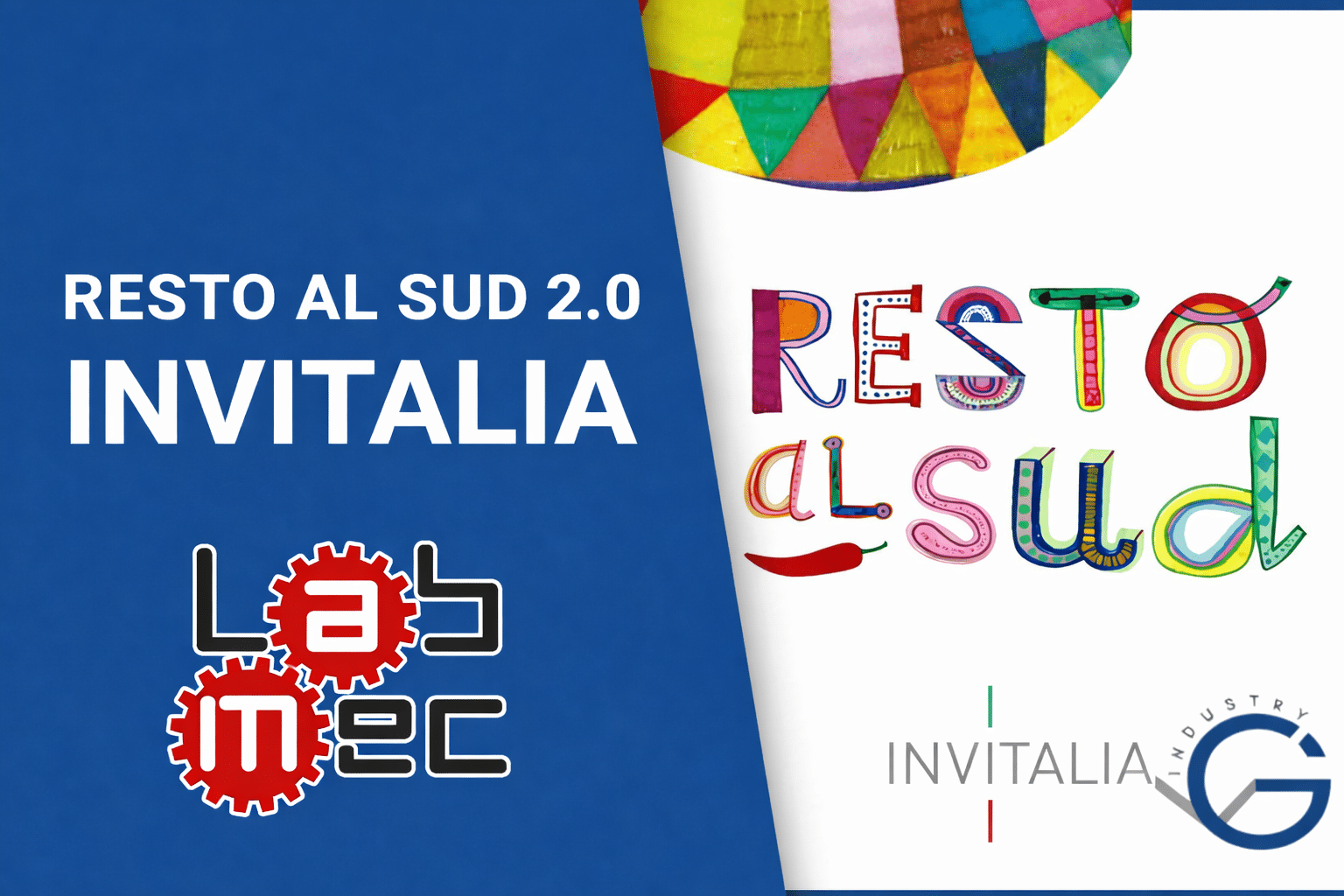 Bando Resto al Sud 2.0 Invitalia per macchinari CNC LabMec — finanziamenti giovani imprese Mezzogiorno
