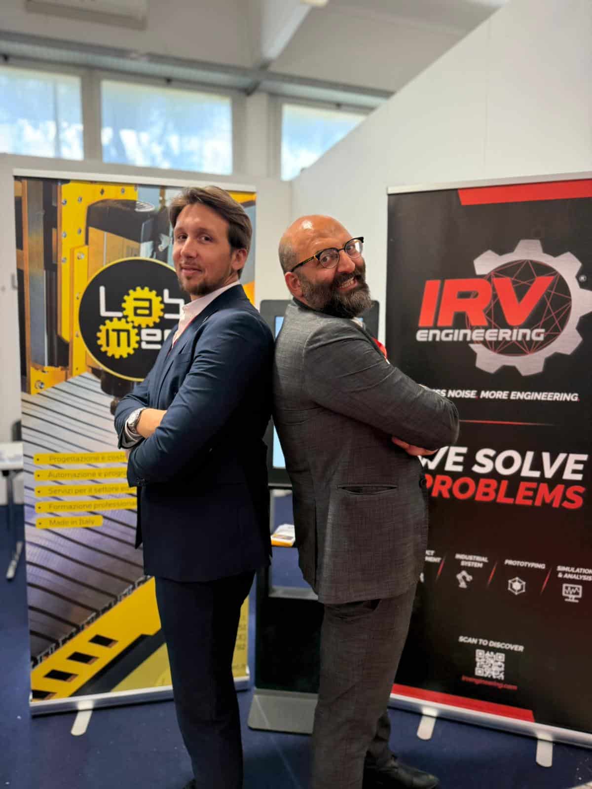 Team LabMec e IRV Engineer allo stand del WMD 2026 alla Mostra d'Oltremare di Napoli