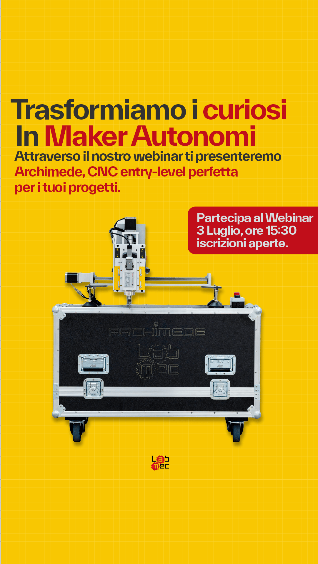 Iscriviti alla newsletter di LabMec
